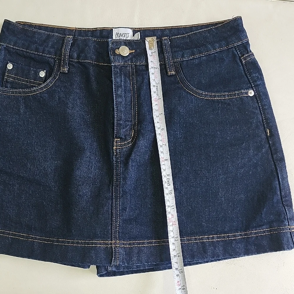 Women’s Dark Blue Denim Jean Shorts - Classic Casual by - Picture 9 of 12